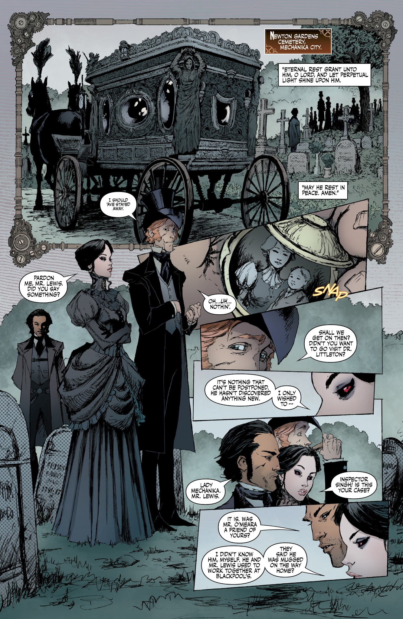 Read online Lady Mechanika: The Clockwork Assassin comic -  Issue #1 - 8