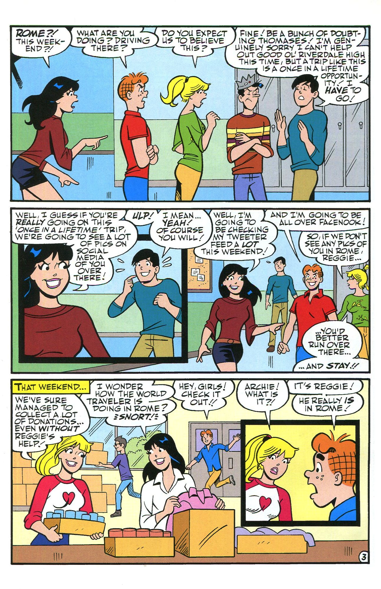 Read online Archie & Friends Travel comic -  Issue # Full - 20