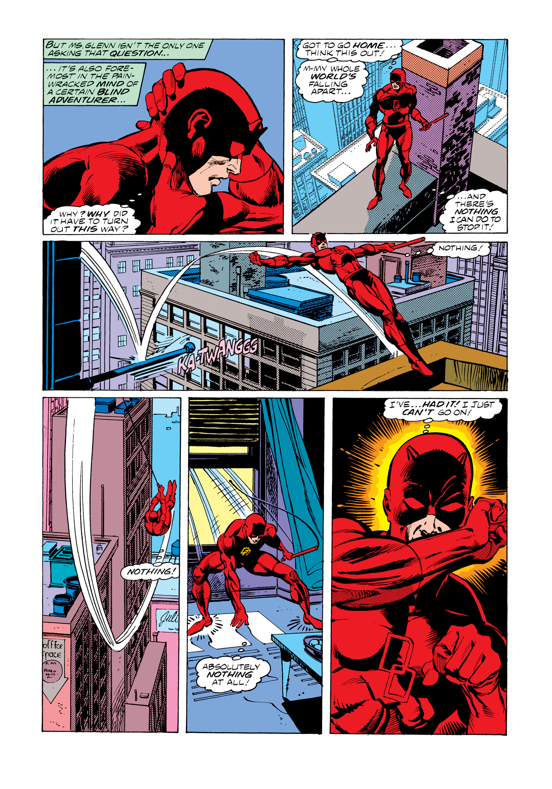 Read online Marvel Masterworks: Daredevil comic -  Issue # TPB 14 (Part 2) - 39