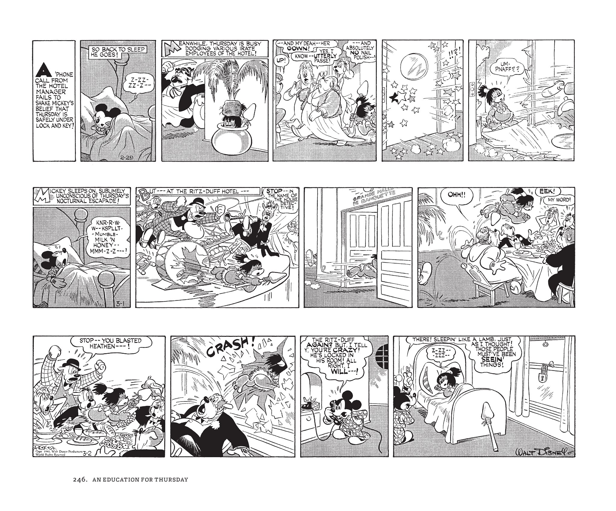Read online Walt Disney's Mickey Mouse by Floyd Gottfredson comic -  Issue # TPB 5 (Part 3) - 46