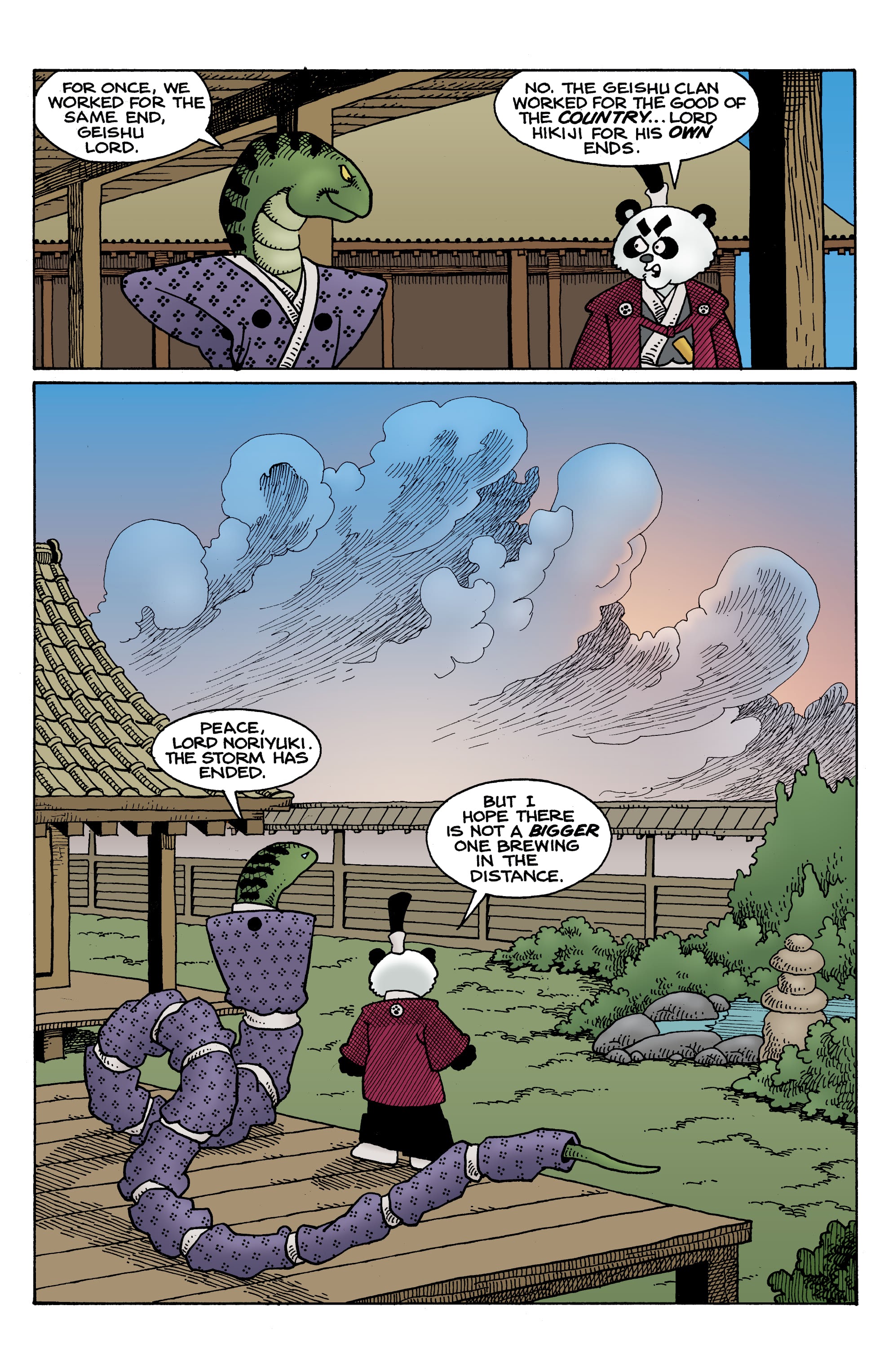 Read online Usagi Yojimbo: The Dragon Bellow Conspiracy comic -  Issue #6 - 30