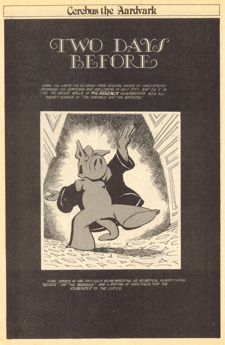 Read online Cerebus comic -  Issue #35 - 4