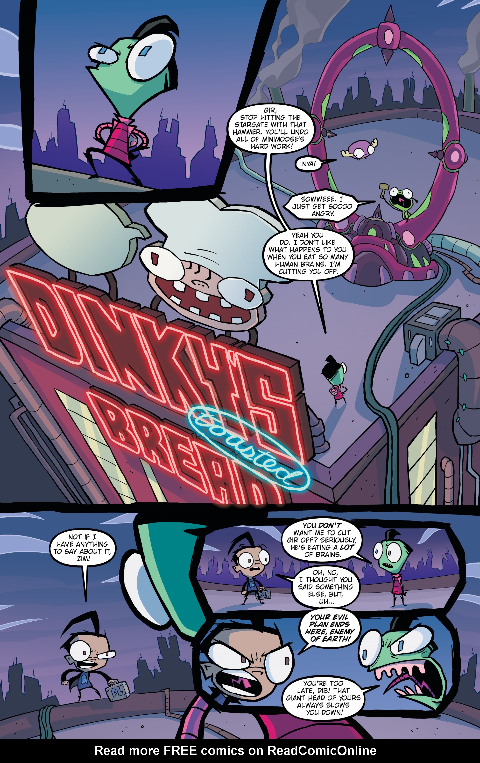 Read online Invader Zim comic -  Issue #50 - 28