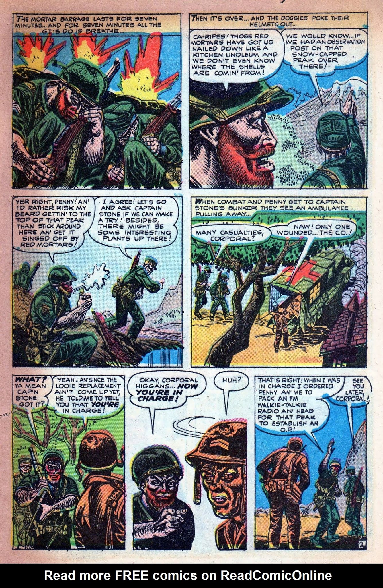 Read online Combat (1952) comic -  Issue #7 - 21