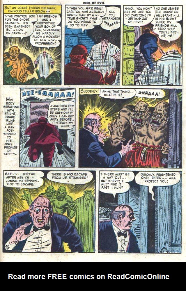 Read online Web of Evil comic -  Issue #6 - 29