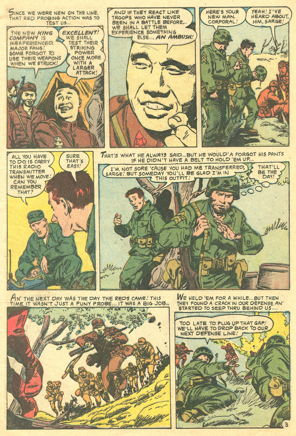 Read online Marines in Battle comic -  Issue #21 - 5