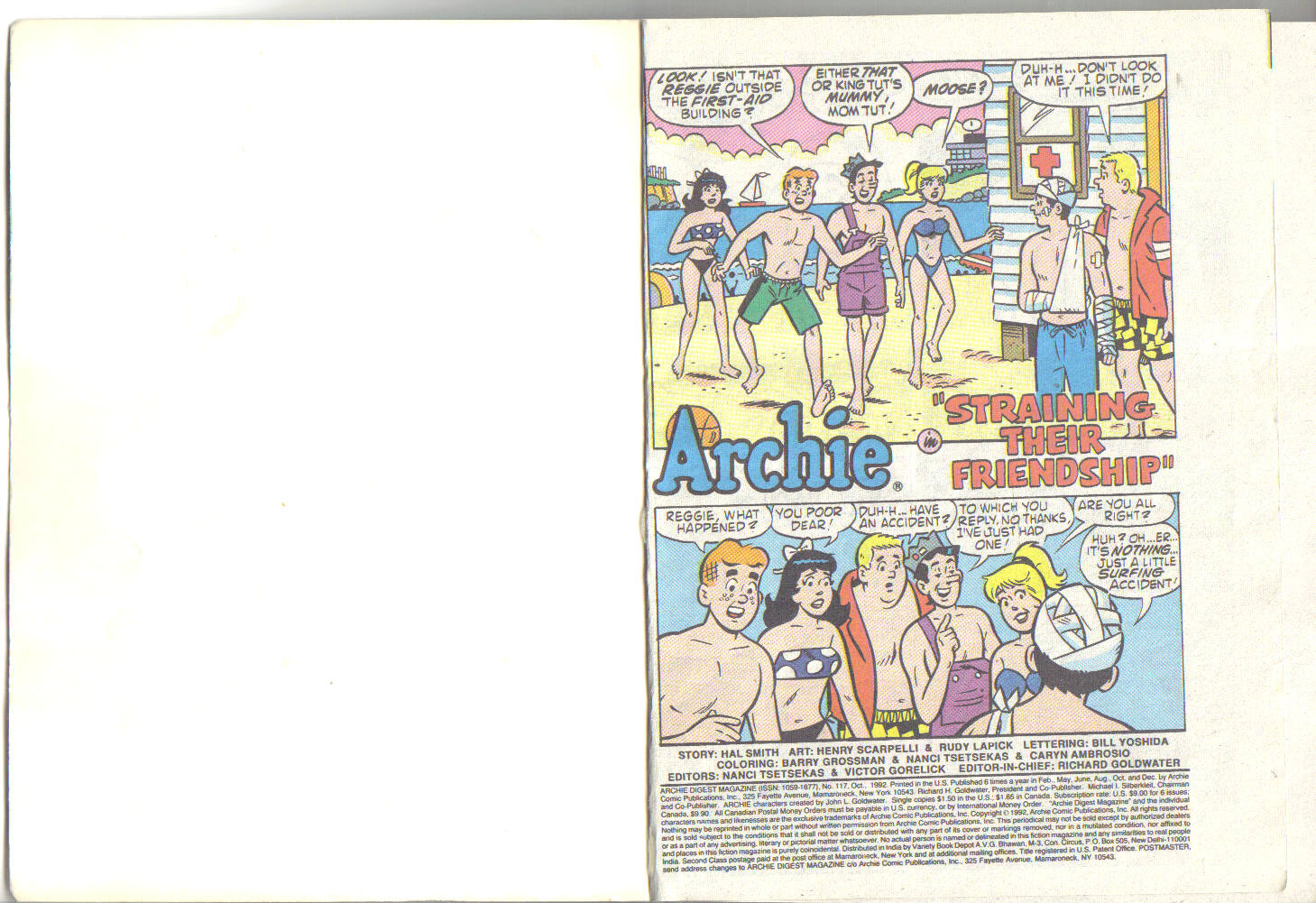 Read online Archie Digest Magazine comic -  Issue #117 - 2