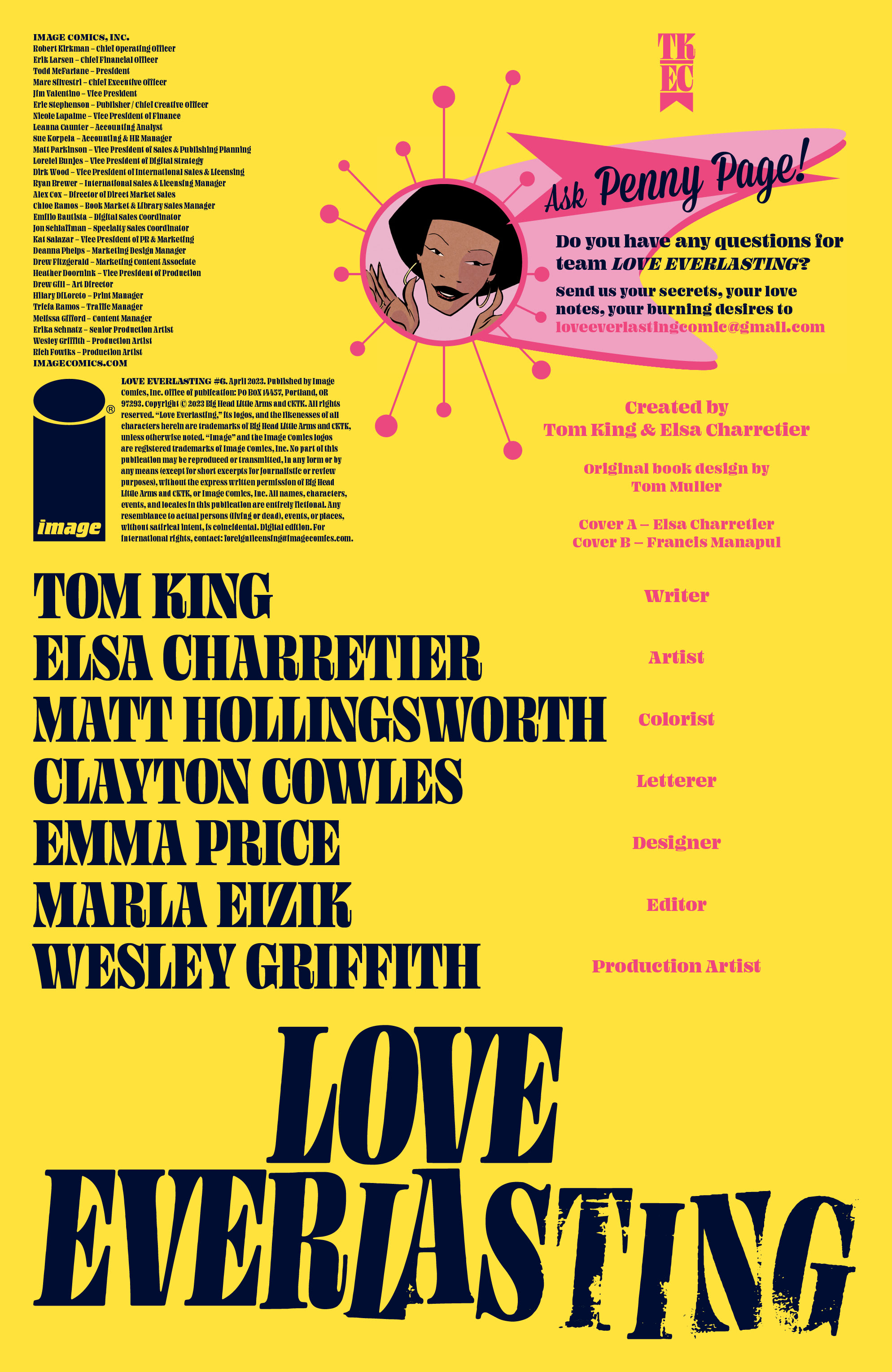 Read online Love Everlasting comic -  Issue #6 - 2