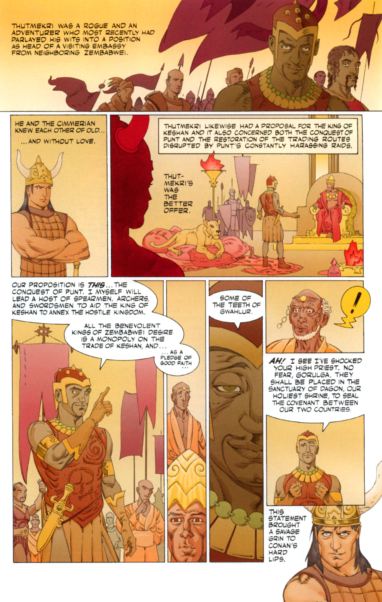 Read online Conan and the Jewels of Gwahlur comic -  Issue #1 - 8