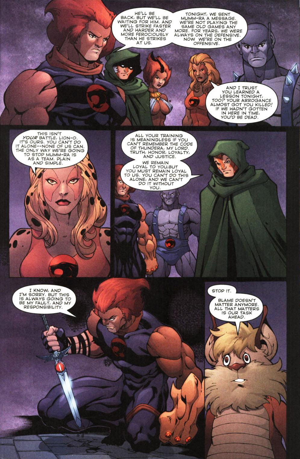 Read online ThunderCats: The Return comic -  Issue #5 - 22