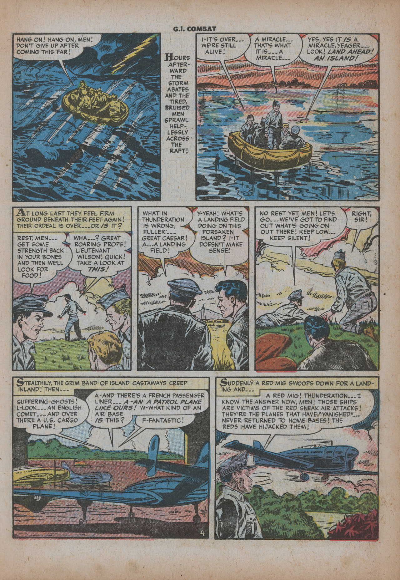 Read online G.I. Combat (1952) comic -  Issue #24 - 16