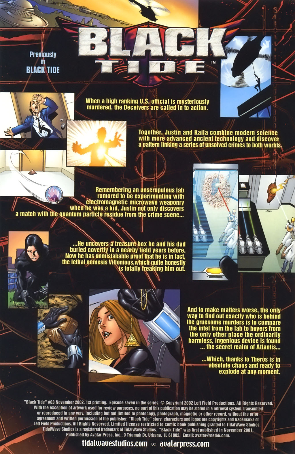 Read online Black Tide (2002) comic -  Issue #3 - 3