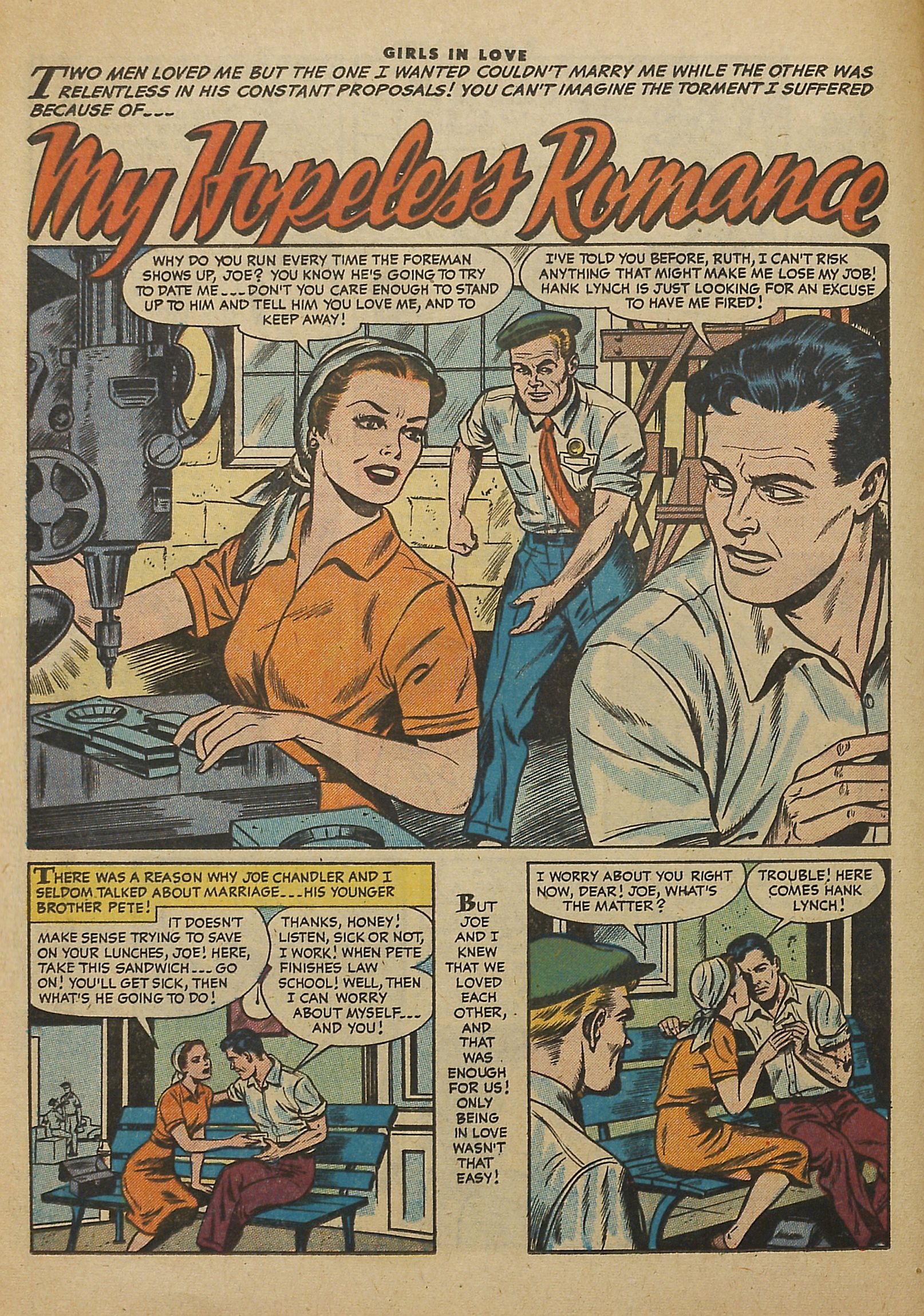 Read online Girls in Love (1955) comic -  Issue #55 - 12