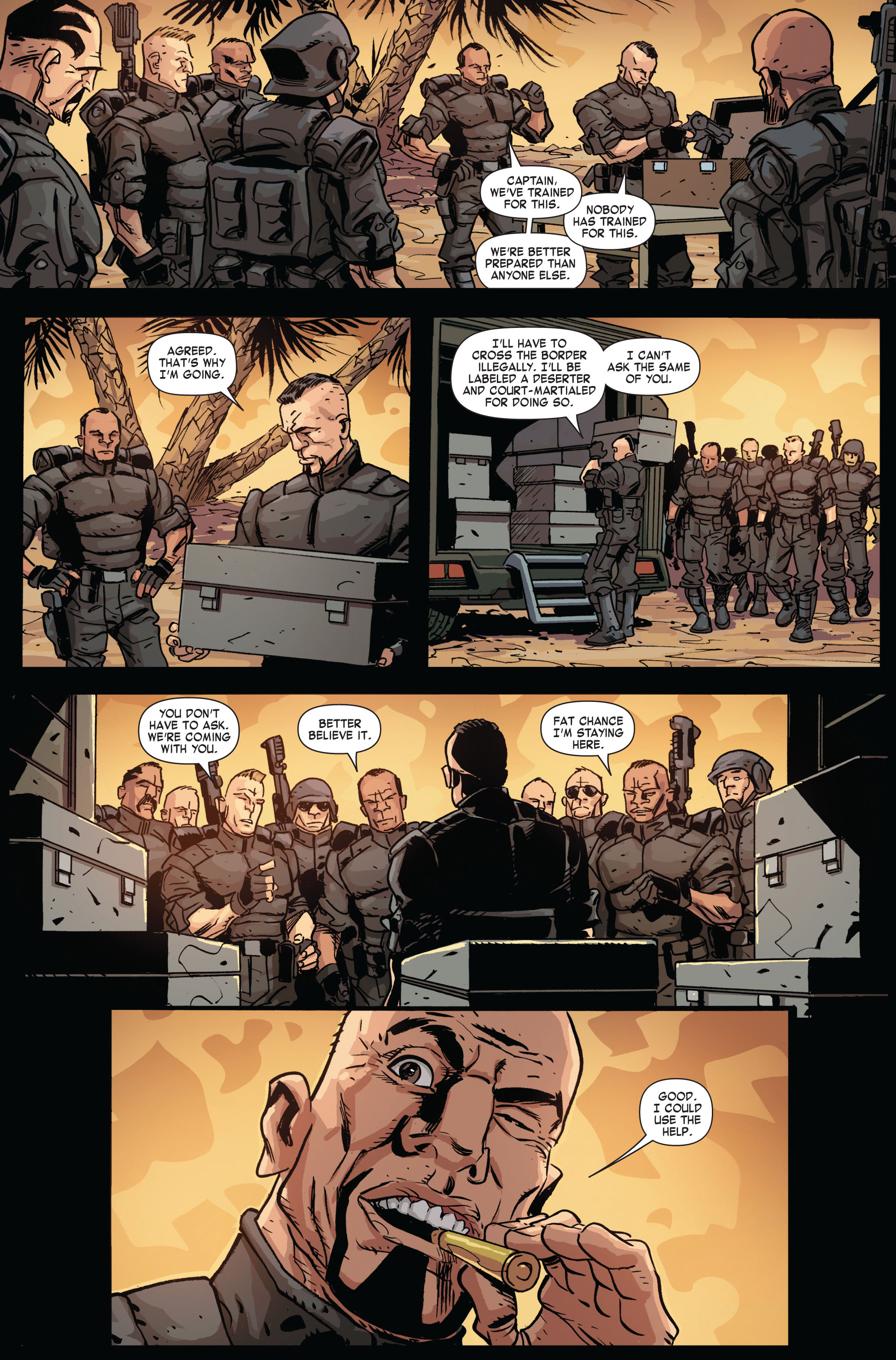 Read online Formic Wars: Burning Earth comic -  Issue #5 - 8