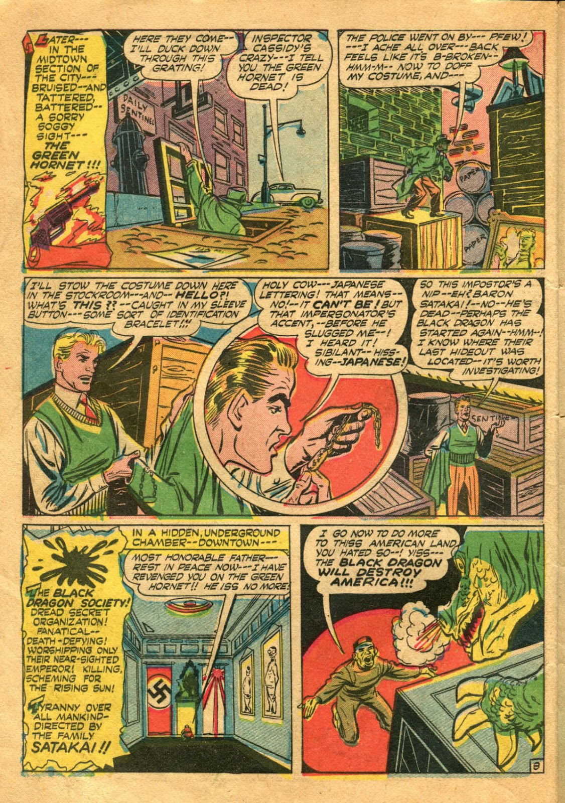 Green Hornet Comics issue 24 - Page 11