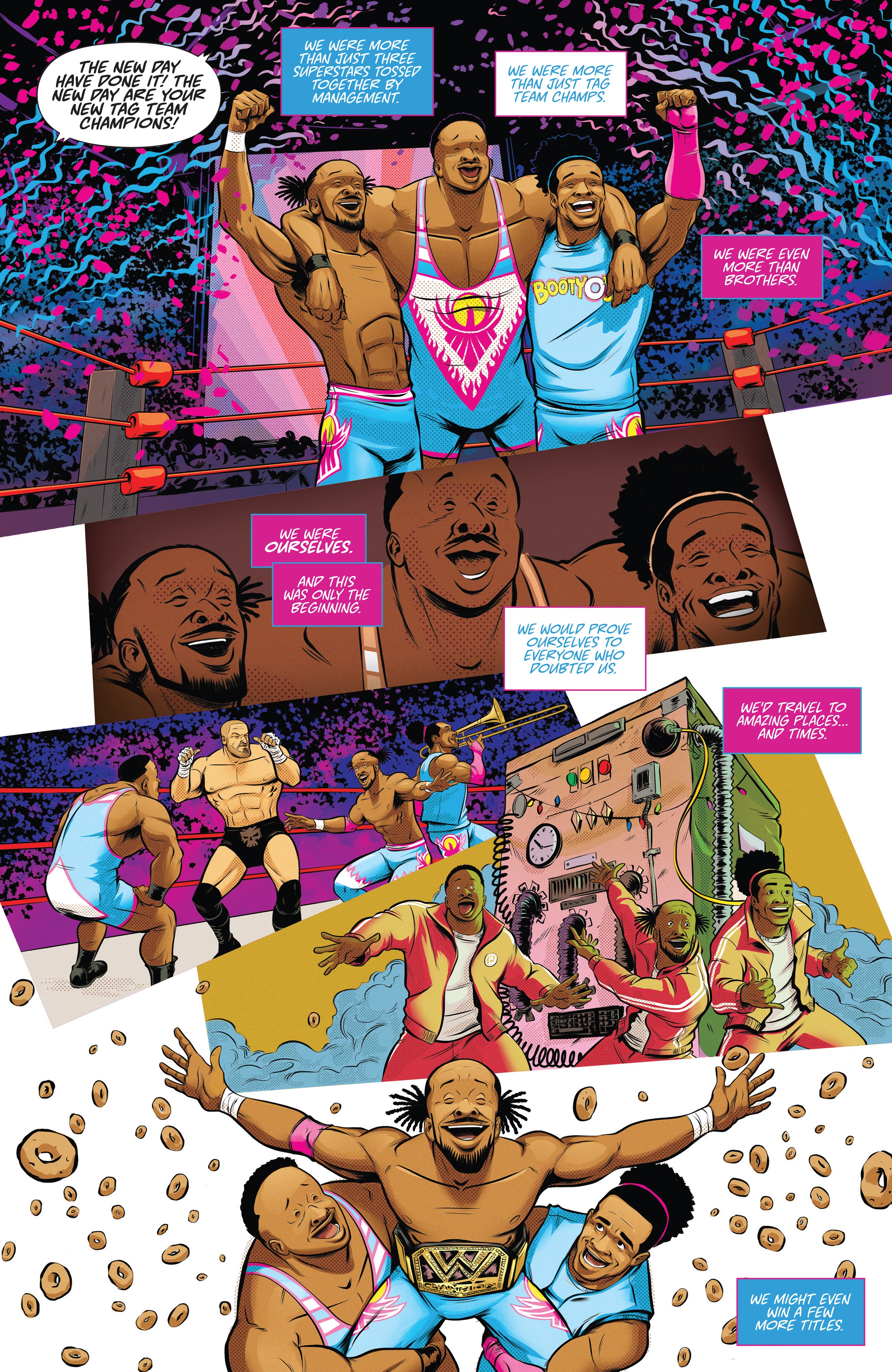 Read online WWE The New Day: Power of Positivity comic -  Issue #2 - 44