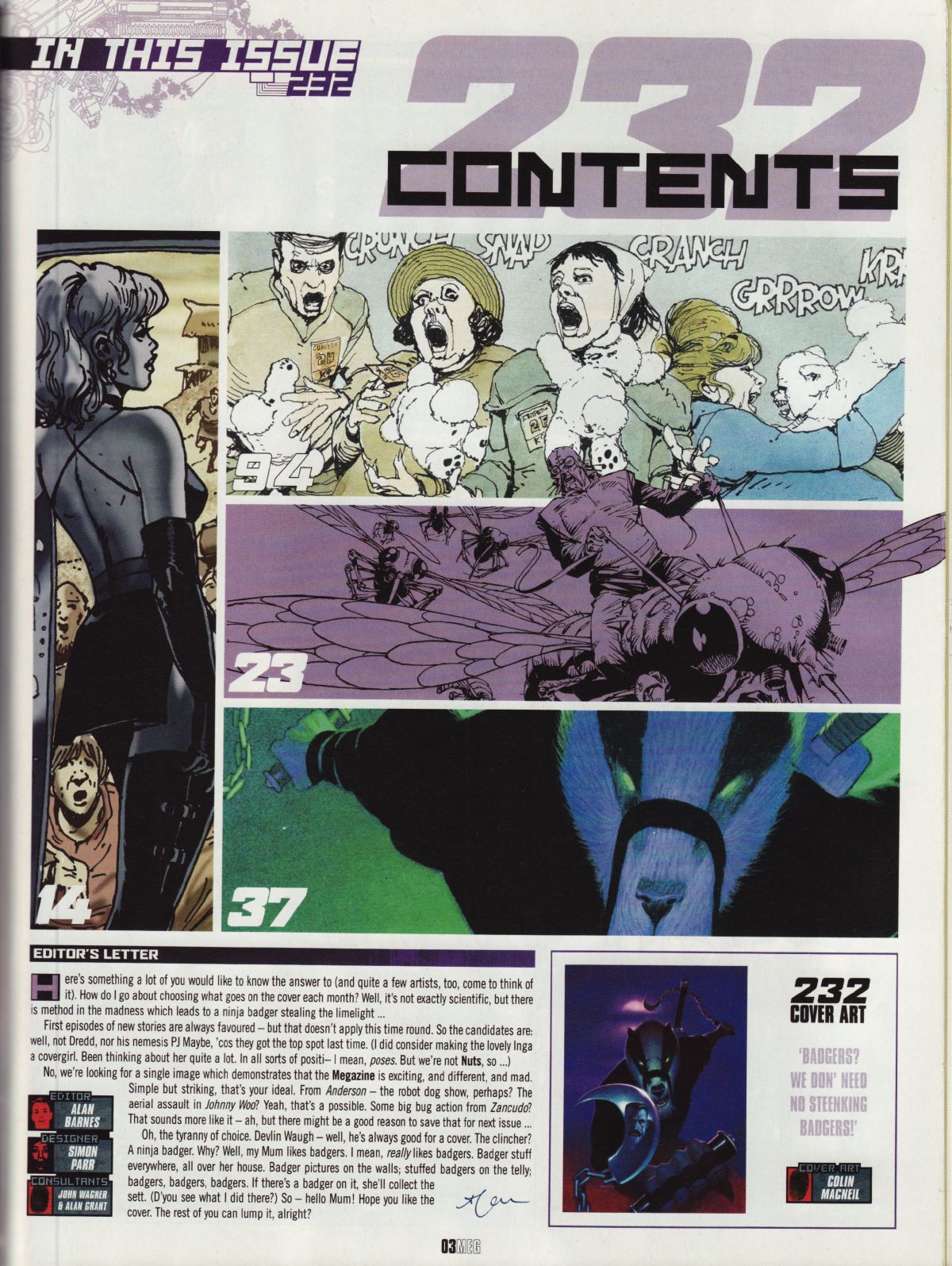 Read online Judge Dredd Megazine (Vol. 5) comic -  Issue #232 - 3