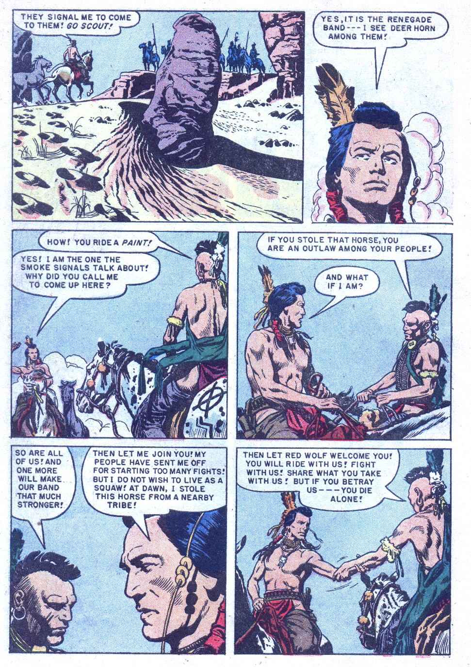 Read online Lone Ranger's Companion Tonto comic -  Issue #32 - 6