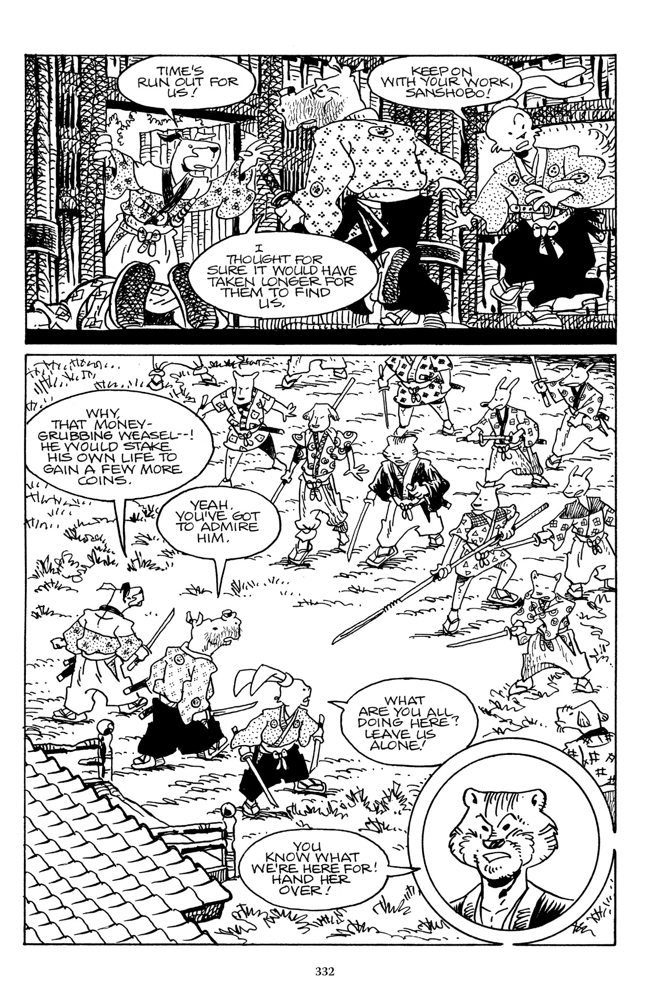 Read online The Usagi Yojimbo Saga comic -  Issue # TPB 6 - 330