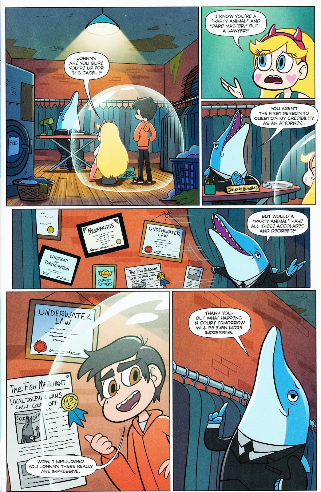 Read online Disney's Star vs. The Forces of Evil comic -  Issue #1 - 9