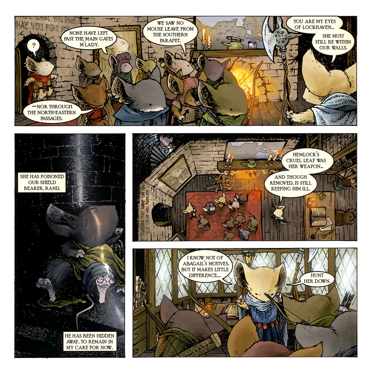 Read online Mouse Guard: Winter 1152 comic -  Issue #3 - 5