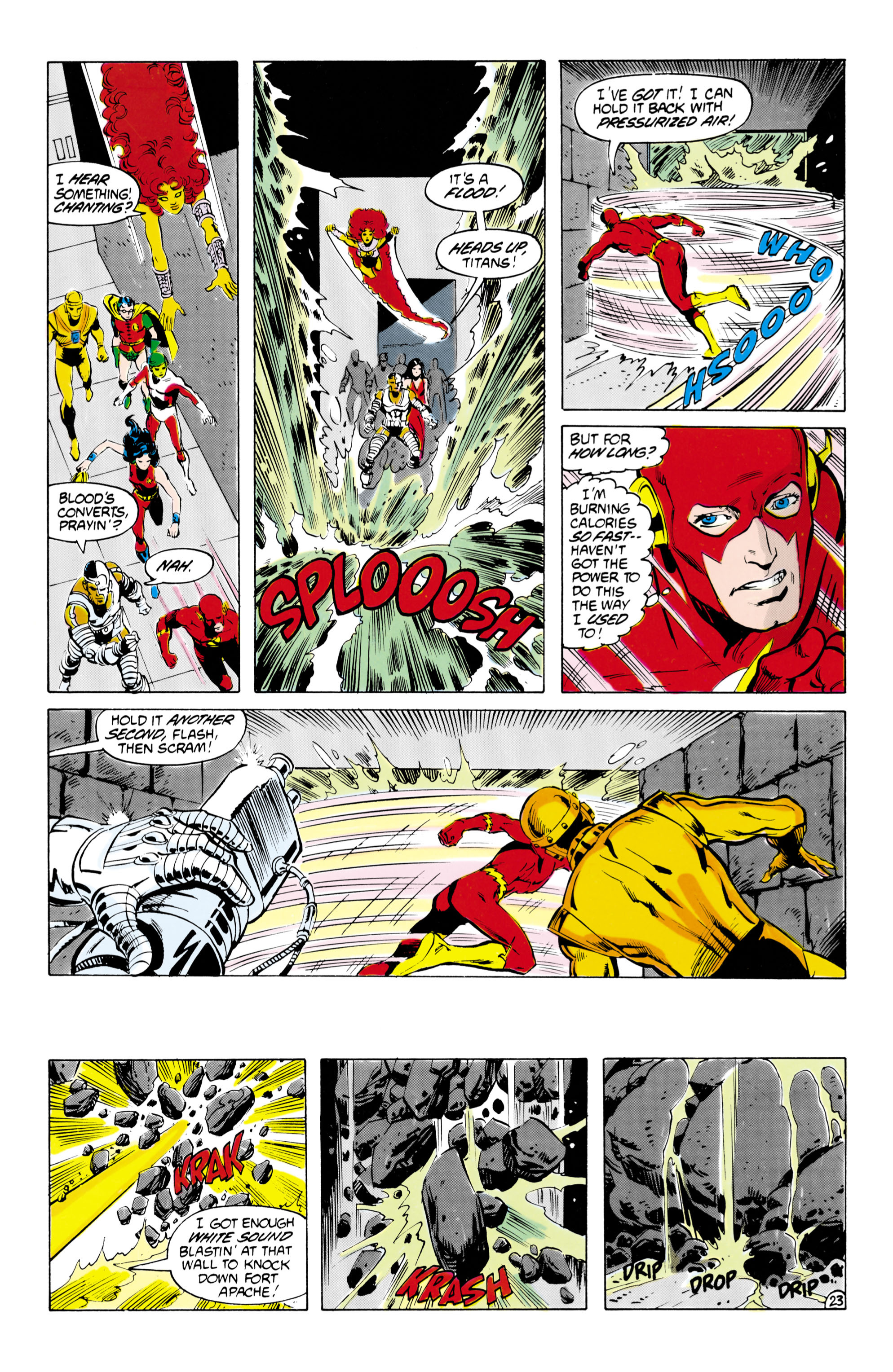 Read online The New Teen Titans (1984) comic -  Issue #28 - 23