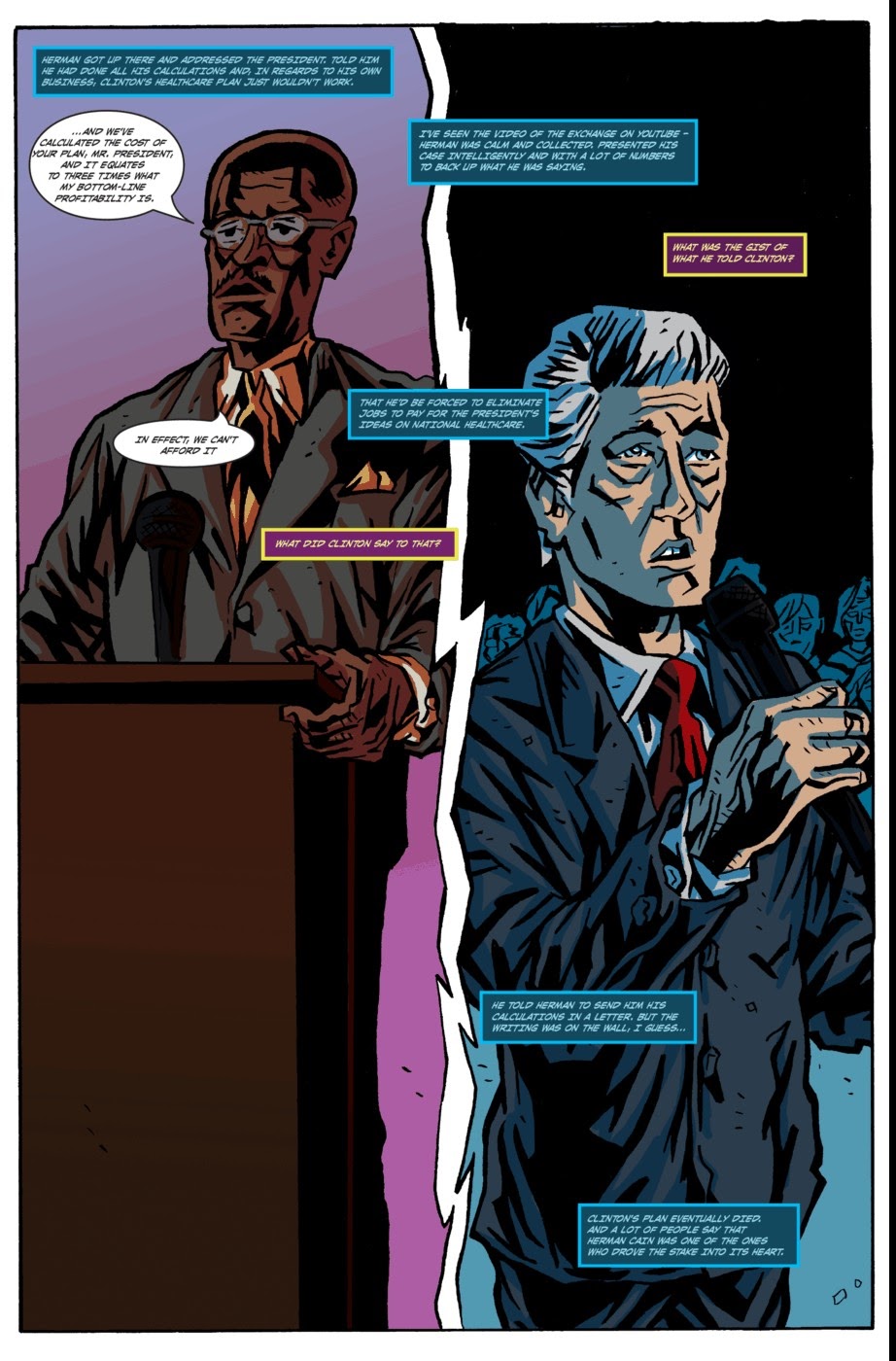 Read online Political Power: Herman Cain comic -  Issue # Full - 12