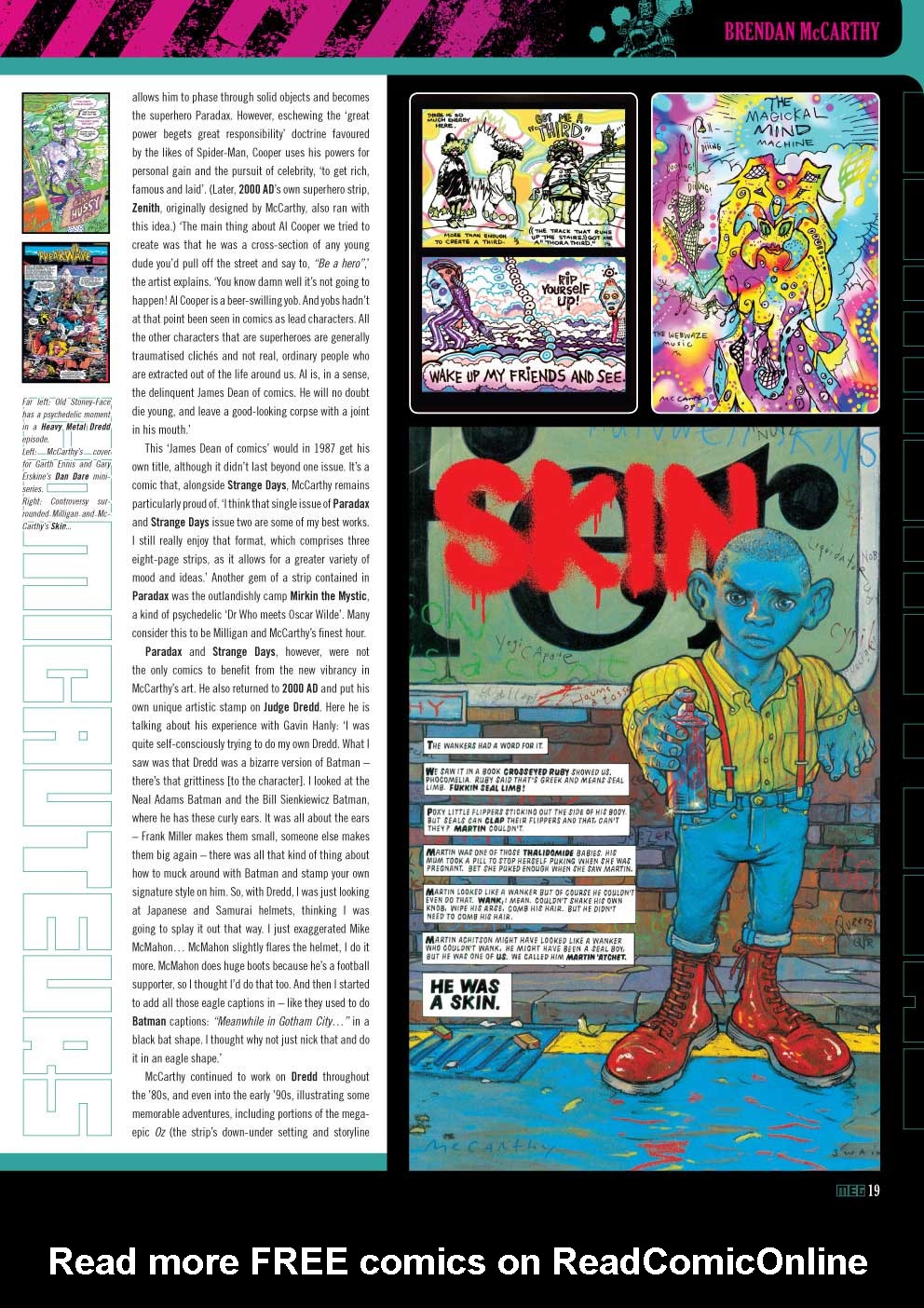 Read online Judge Dredd Megazine (Vol. 5) comic -  Issue #290 - 19