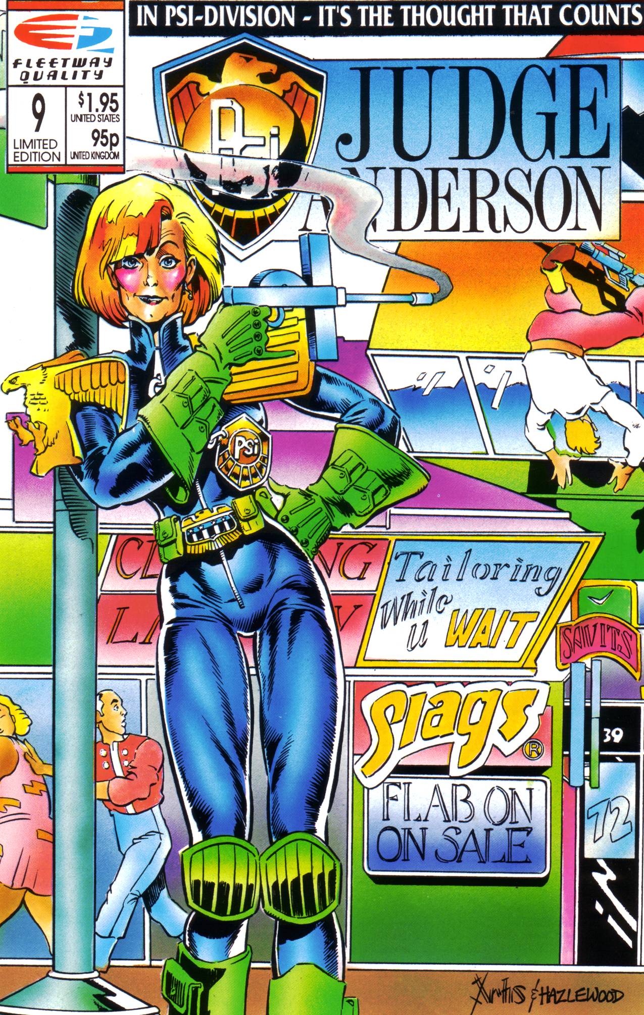 Read online Psi-Judge Anderson comic -  Issue #9 - 1