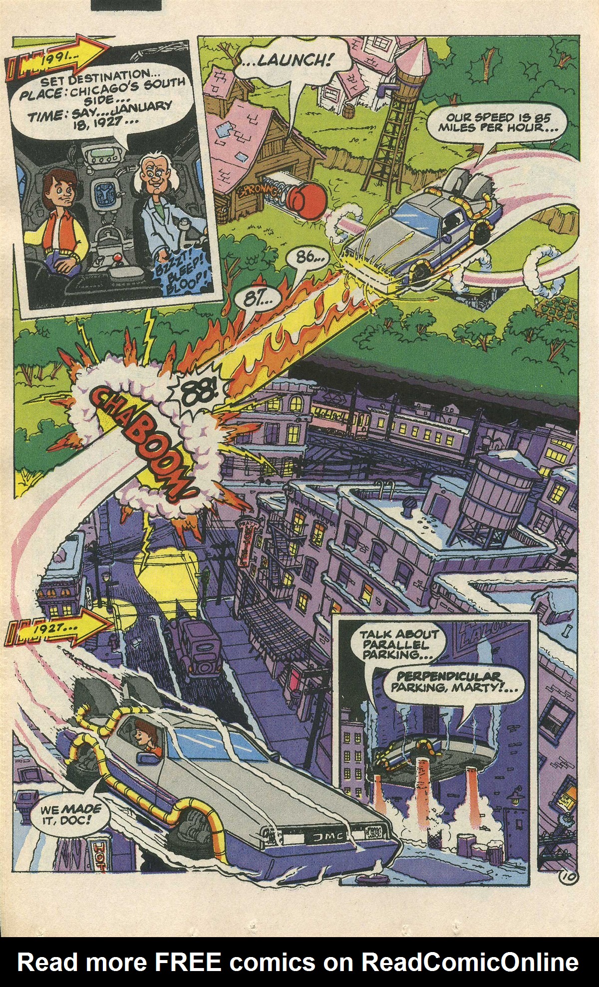 Read online Back to the Future (1991) comic -  Issue #1 - 14