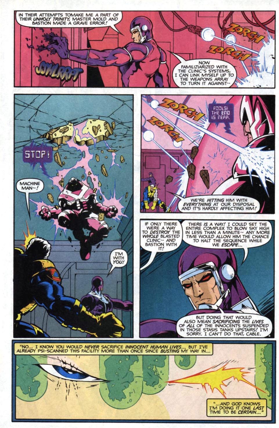 Read online Machine Man/Bastion '98 comic -  Issue # Full - 37