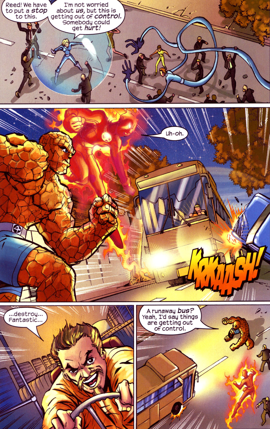 Read online Marvel Age Fantastic Four comic -  Issue #7 - 12