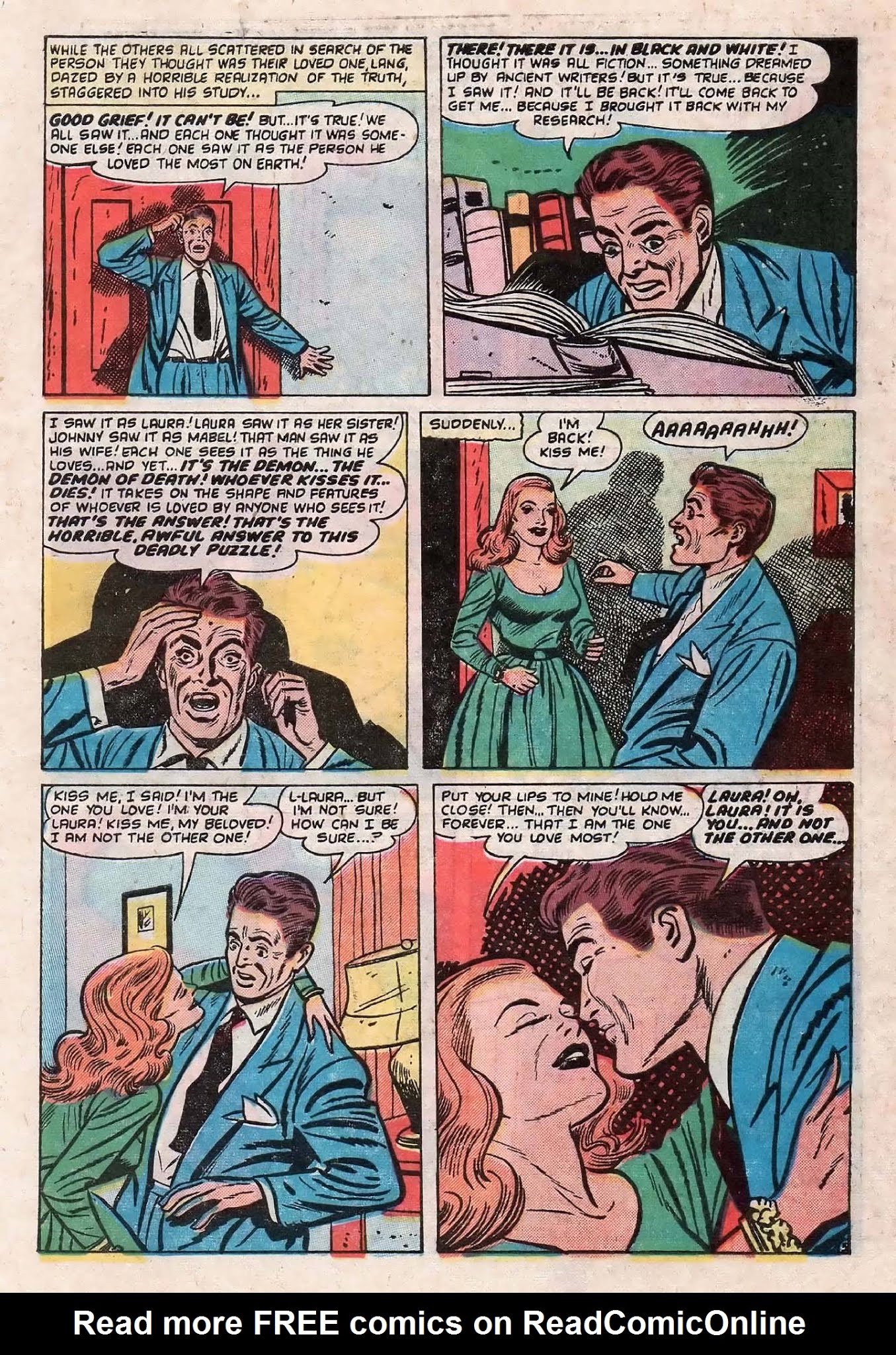 Read online Mystic (1951) comic -  Issue #4 - 6