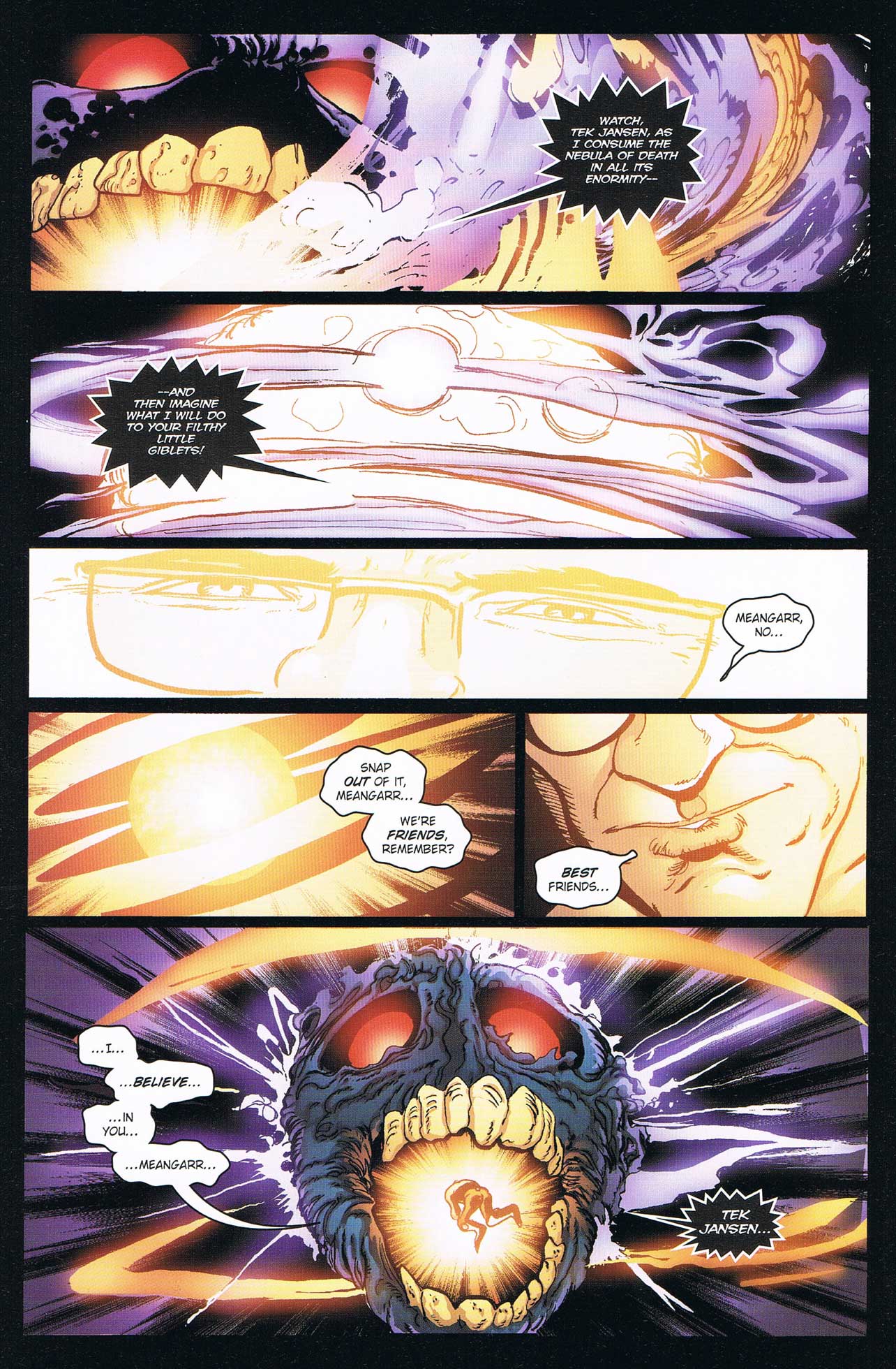 Read online Stephen Colbert's Tek Jansen comic -  Issue #5 - 16