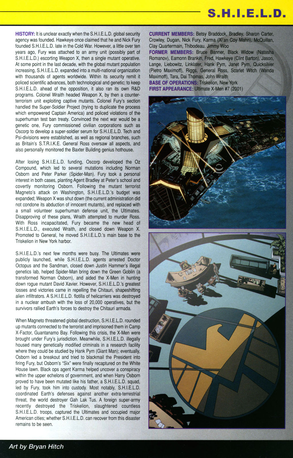 Read online Official Handbook of the Ultimate Marvel Universe: The Ultimates & X-Men 2005 comic -  Issue # Full - 41