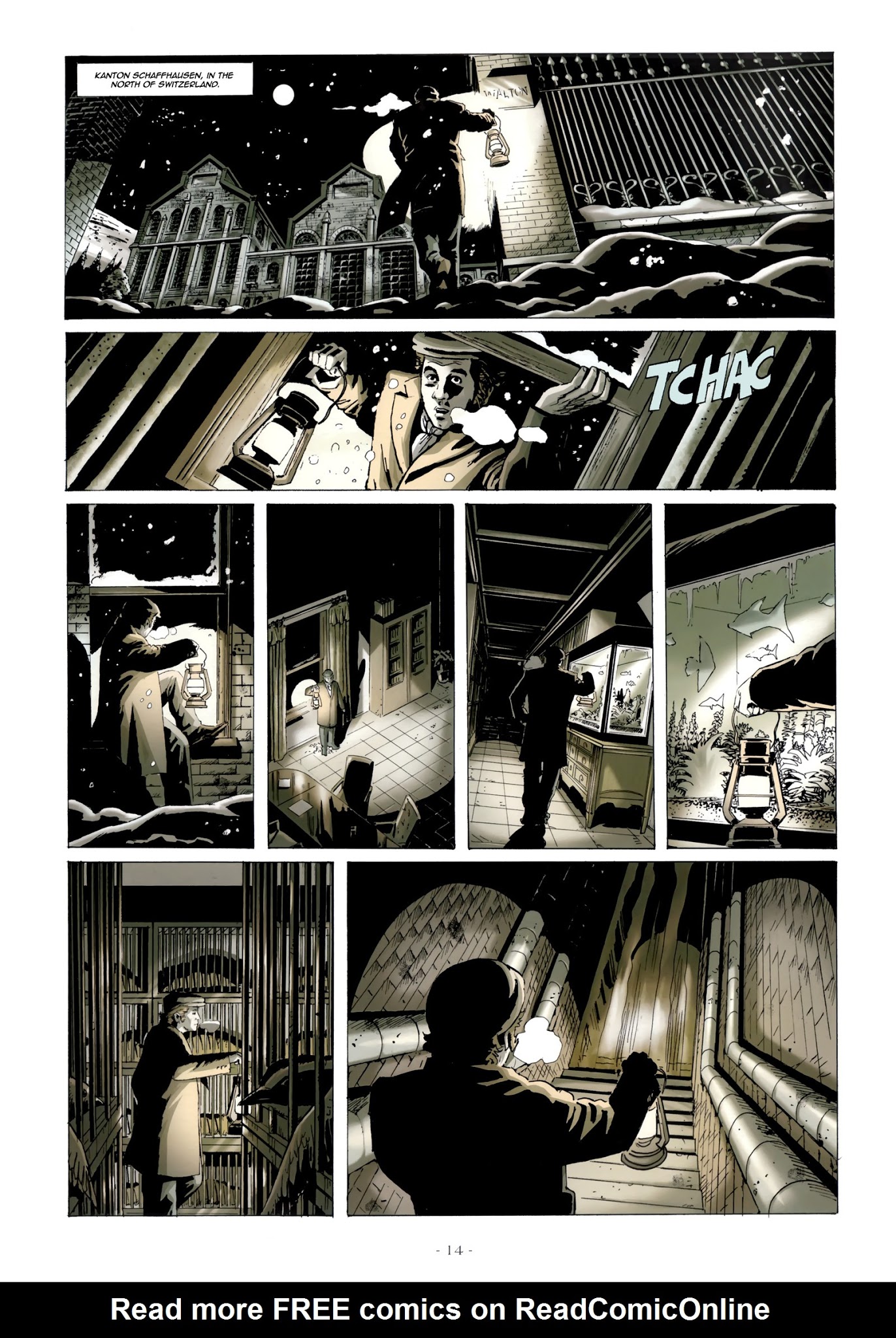 Read online Mister Hyde contre Frankenstein comic -  Issue #1 - 15