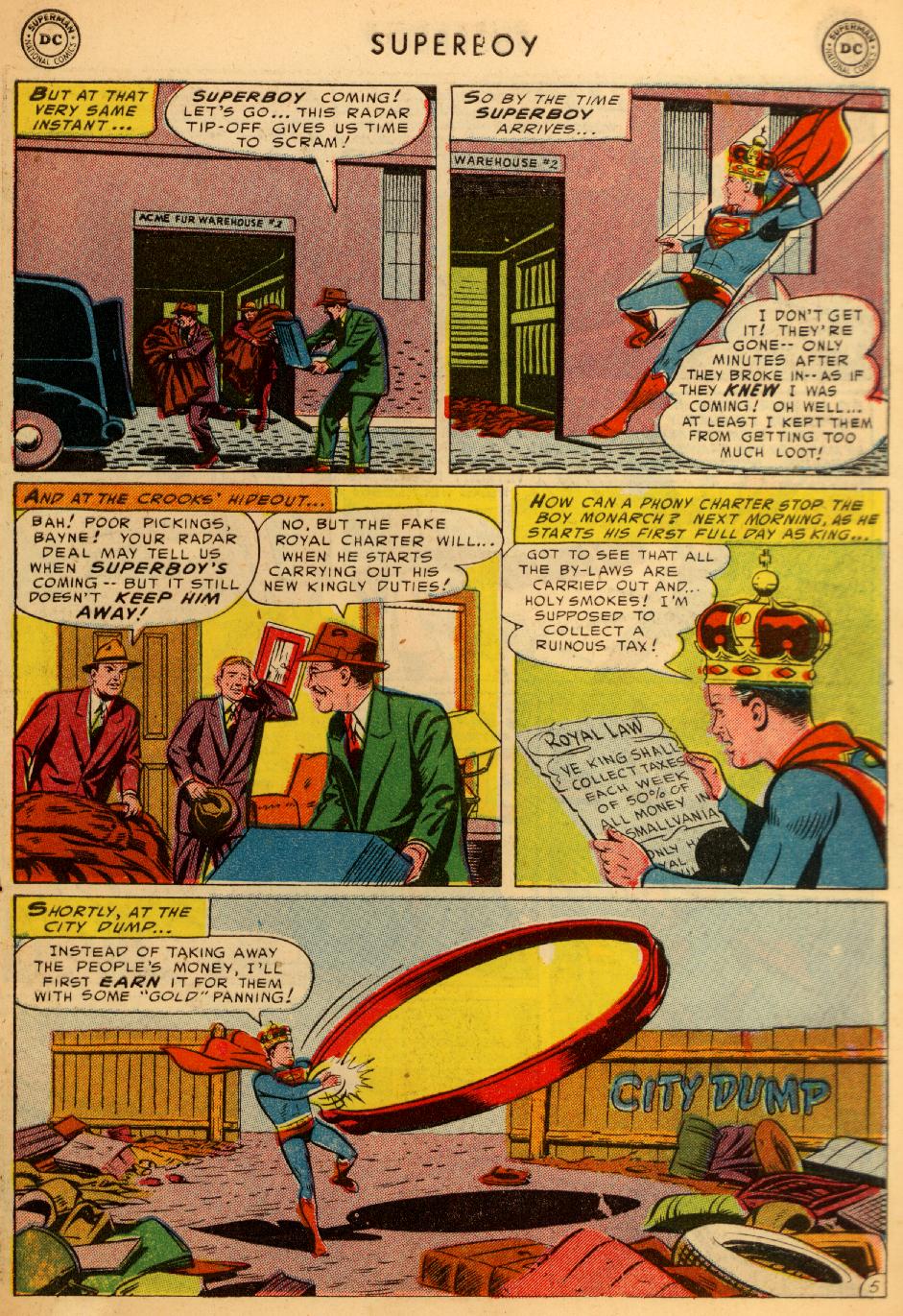 Read online Superboy (1949) comic -  Issue #32 - 31