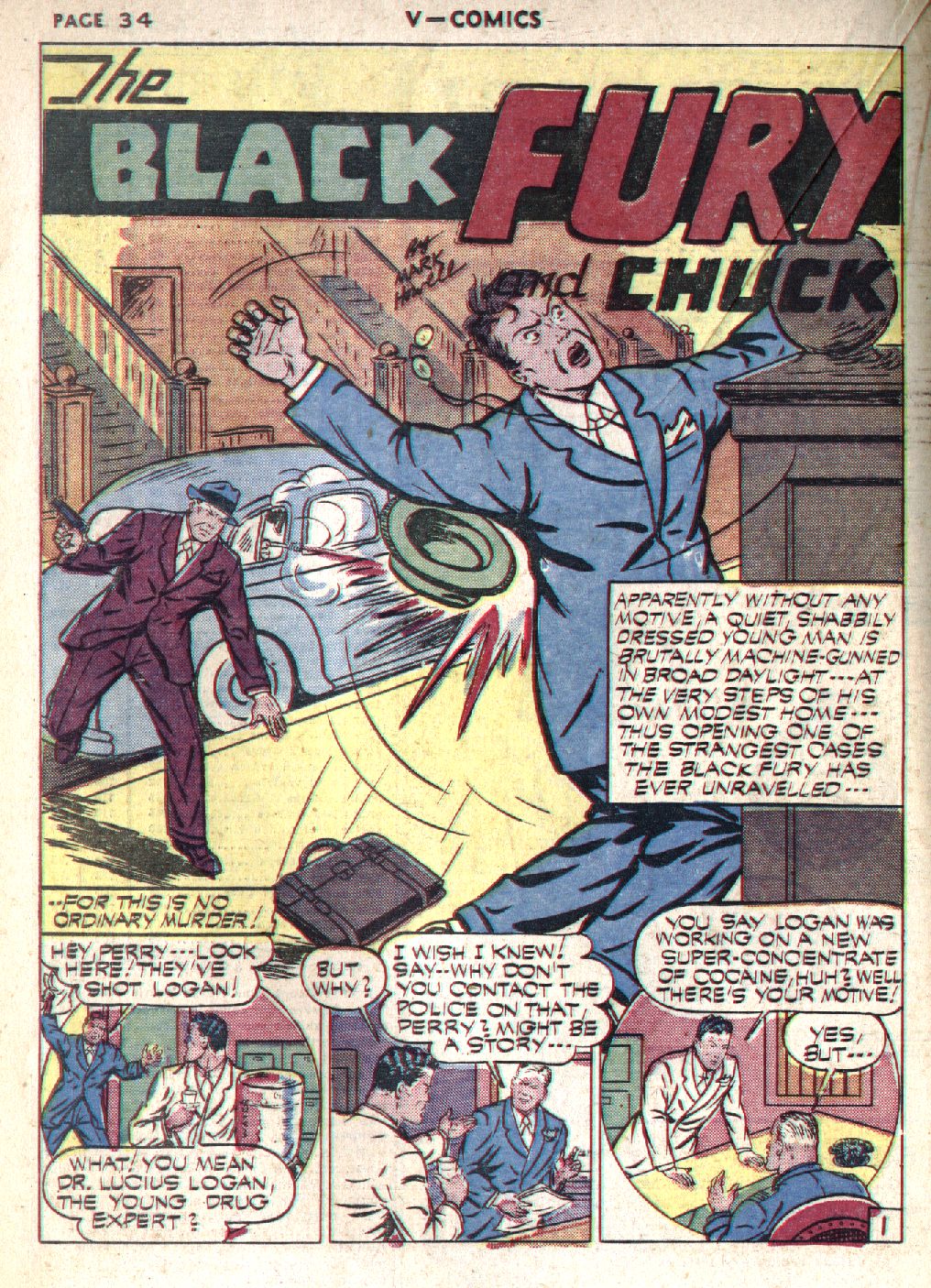 Read online V...- Comics comic -  Issue #1 - 35