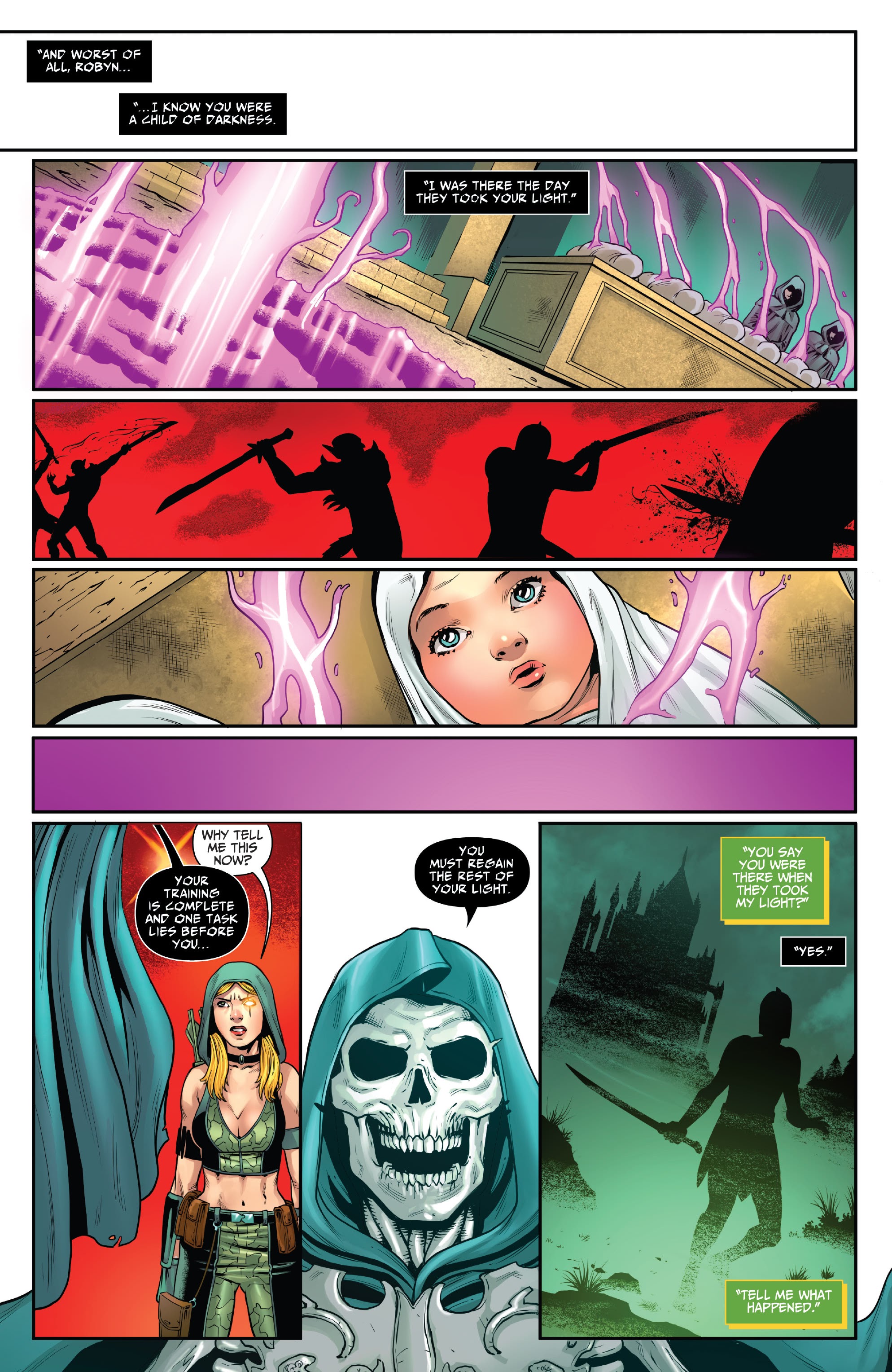 Read online Robyn Hood: Shadows of the Past comic -  Issue # Full - 8