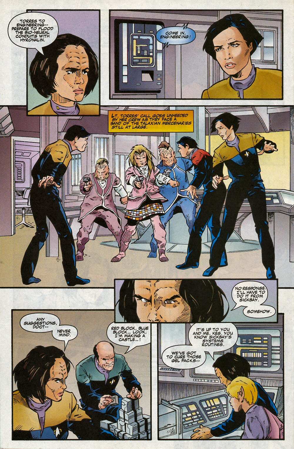 Read online Star Trek: Voyager comic -  Issue #3 - 21
