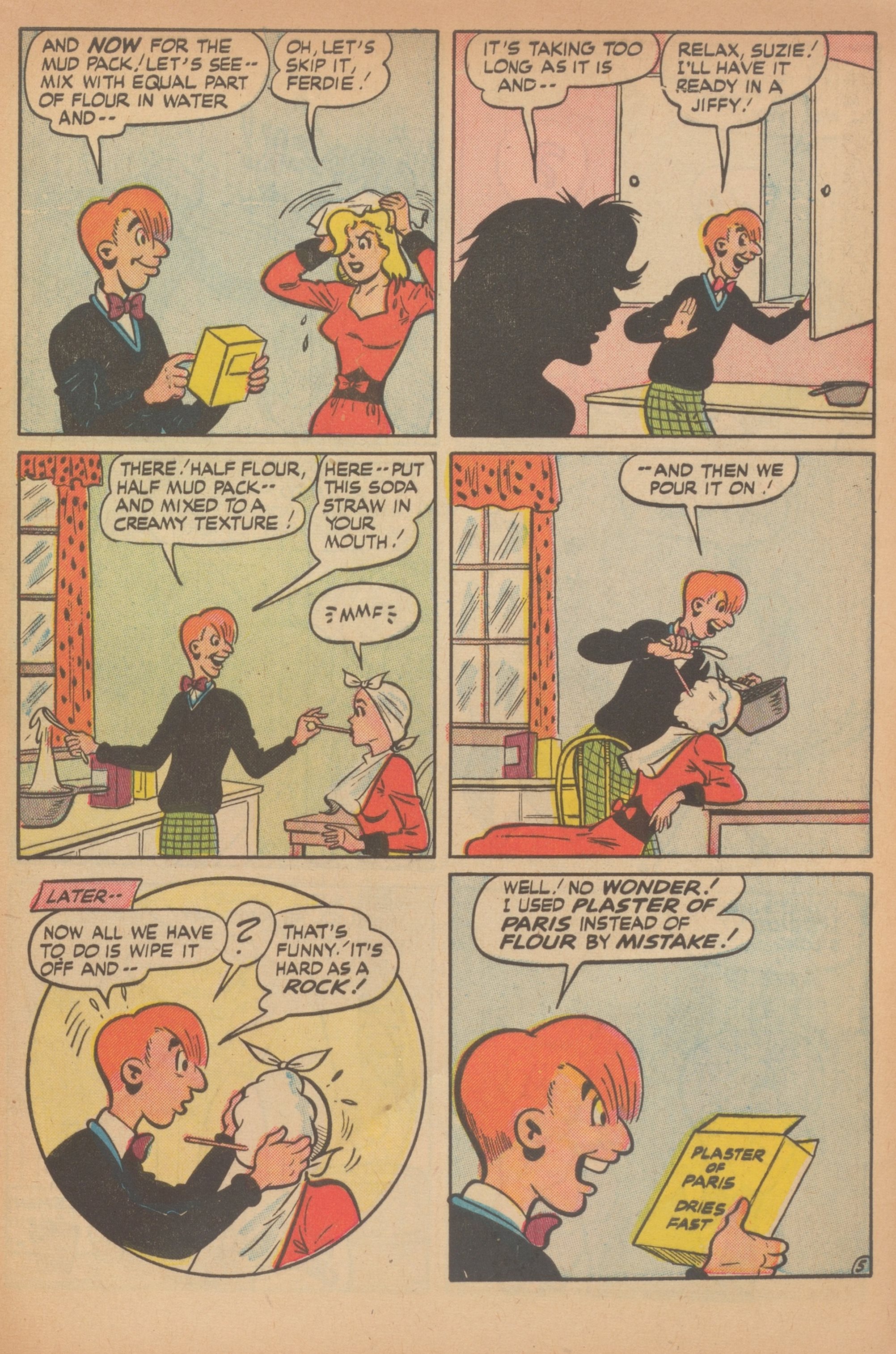 Read online Suzie Comics comic -  Issue #72 - 7