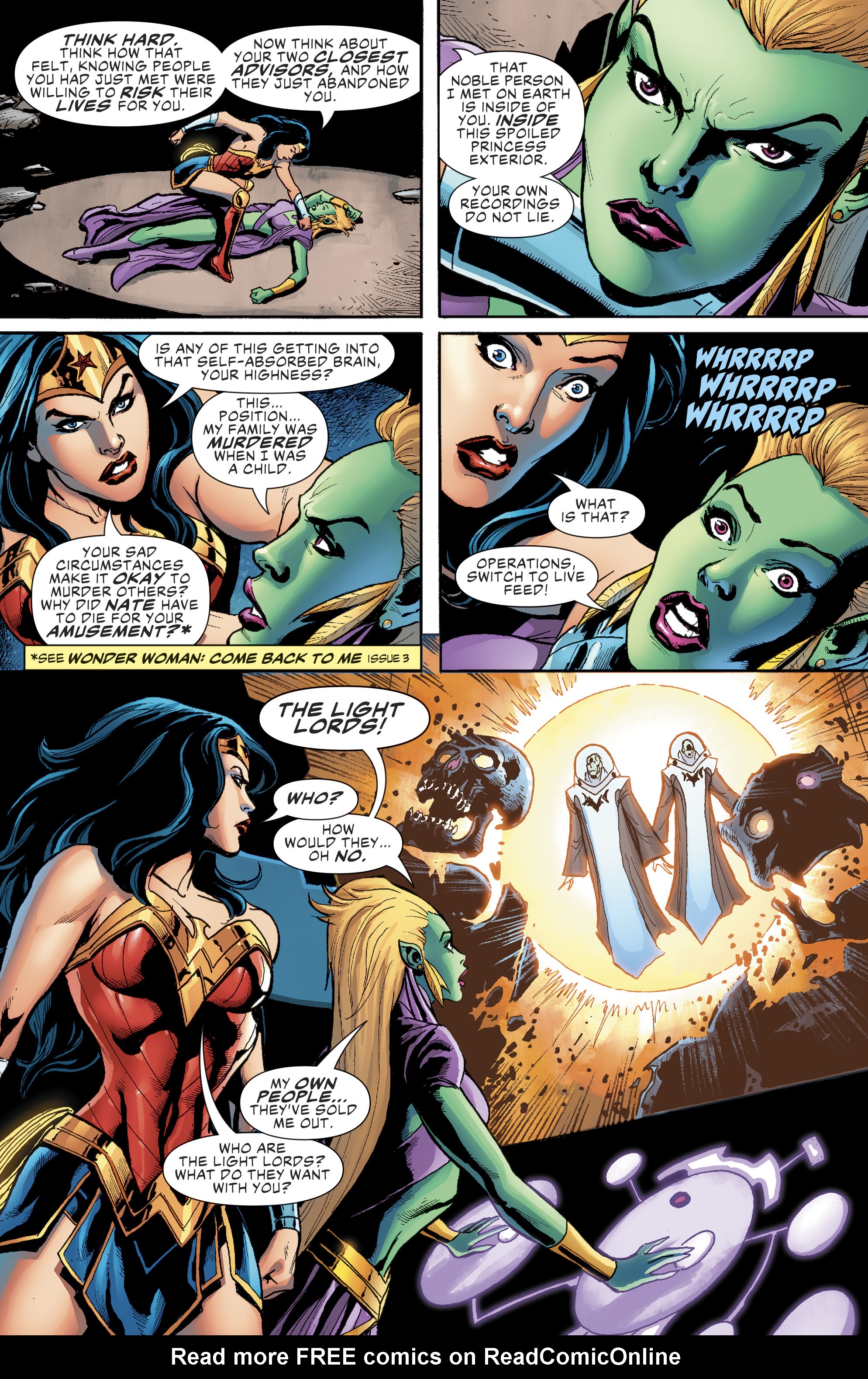 Read online Wonder Woman: Come Back To Me comic -  Issue #6 - 9