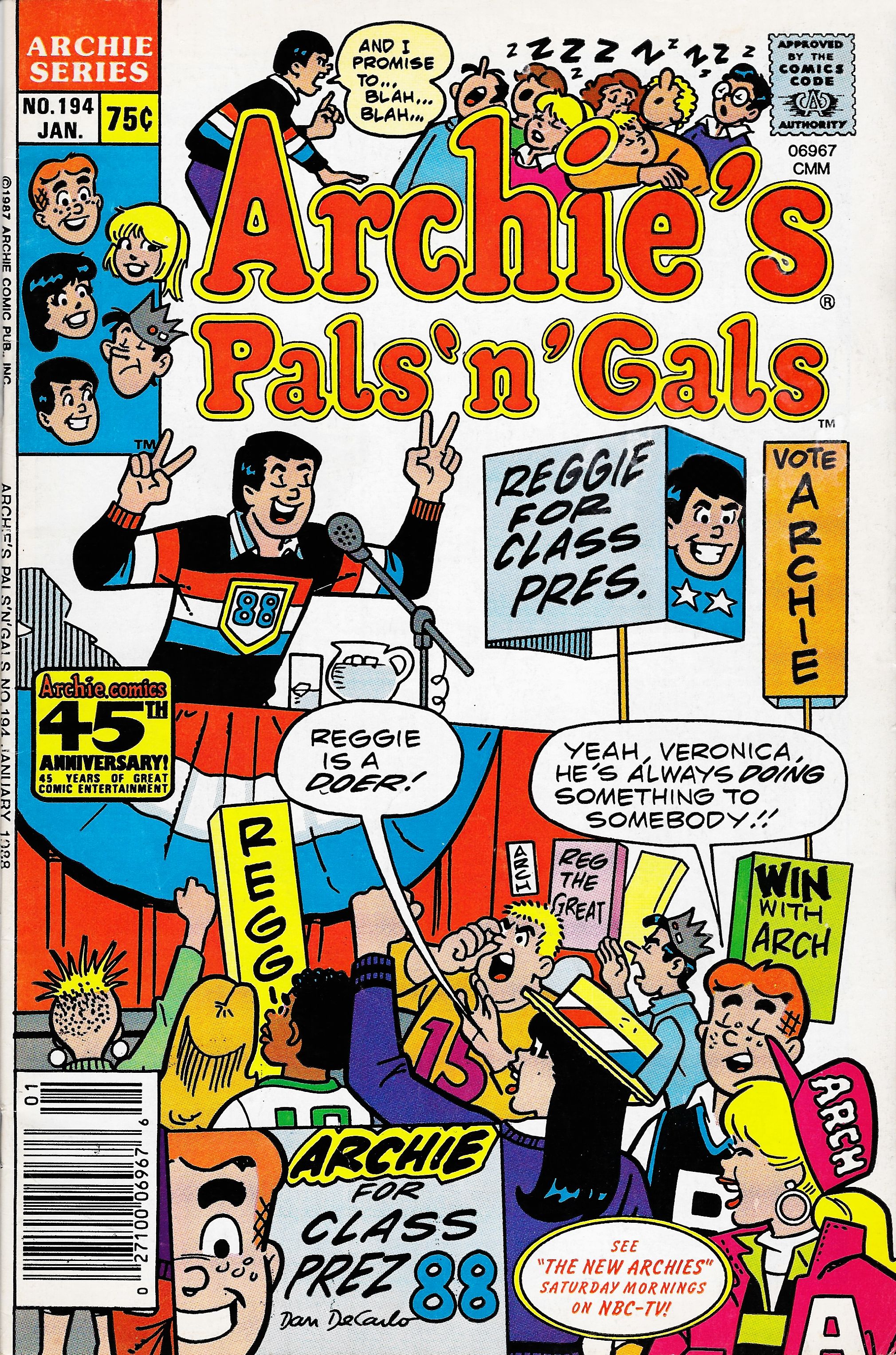 Read online Archie's Pals 'N' Gals (1952) comic -  Issue #194 - 1