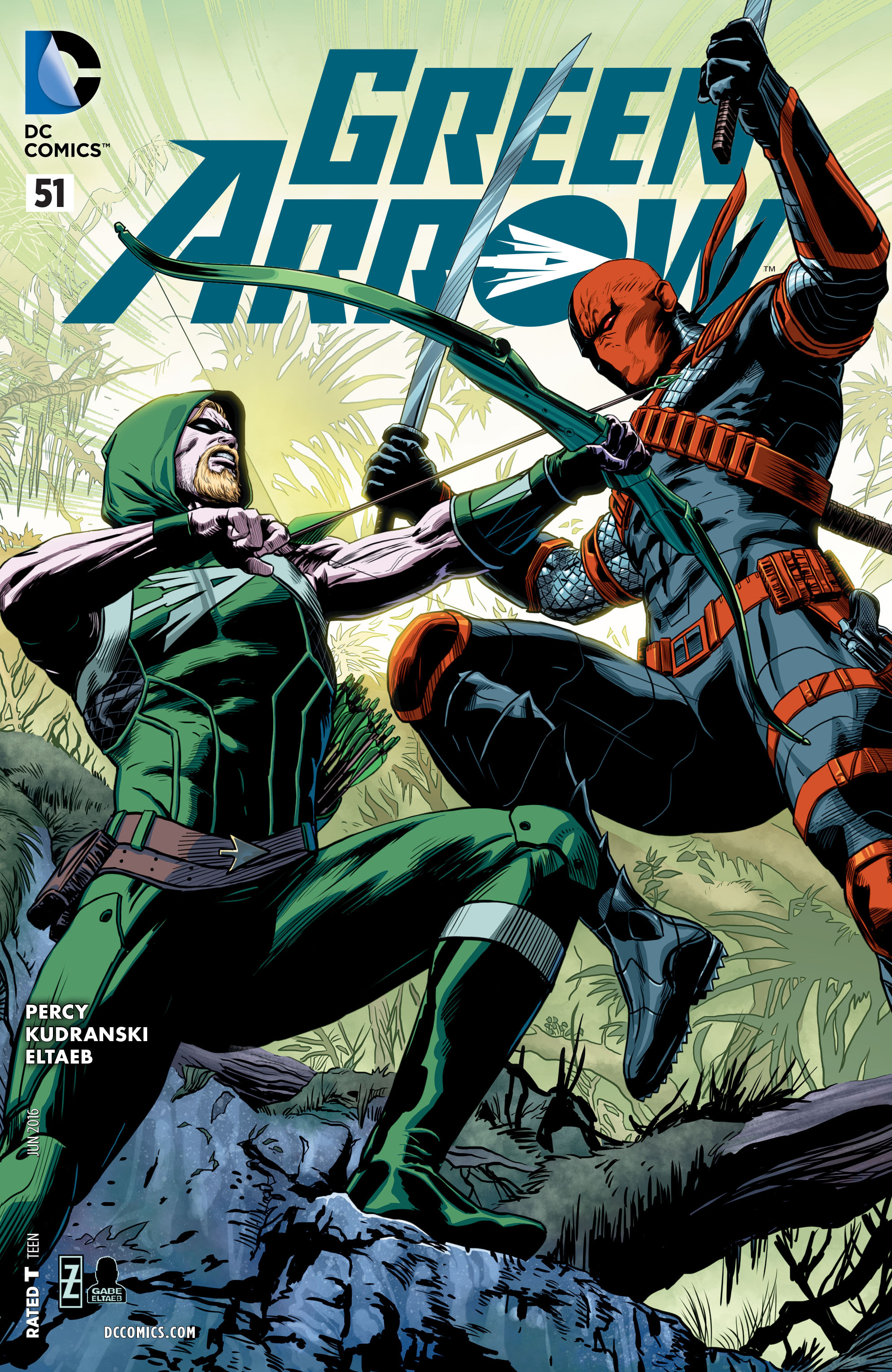 Read online Green Arrow (2011) comic -  Issue #51 - 1