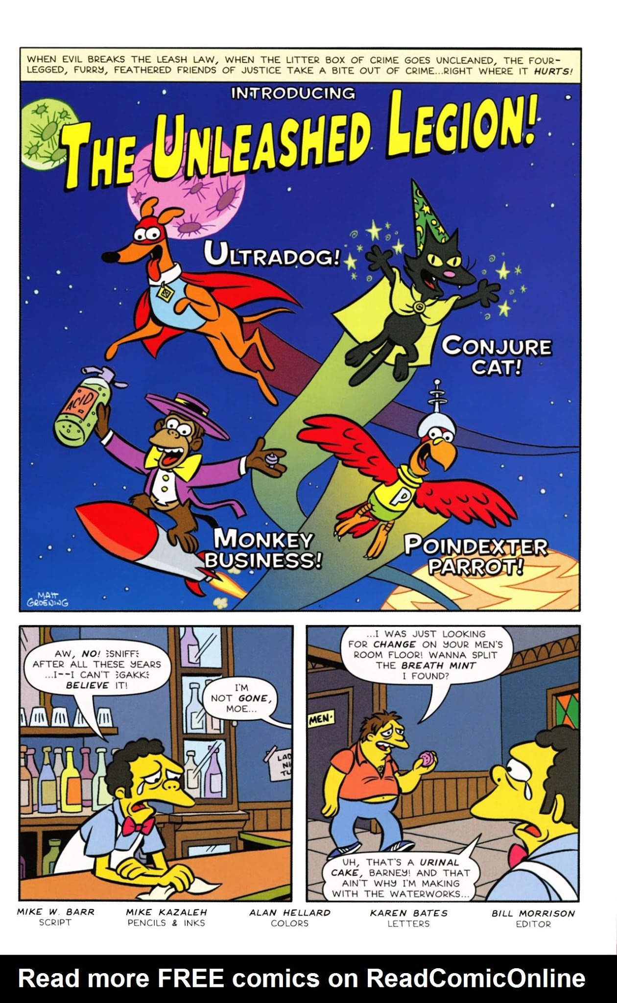 Read online Bongo Comics Presents Simpsons Super Spectacular comic -  Issue #10 - 27