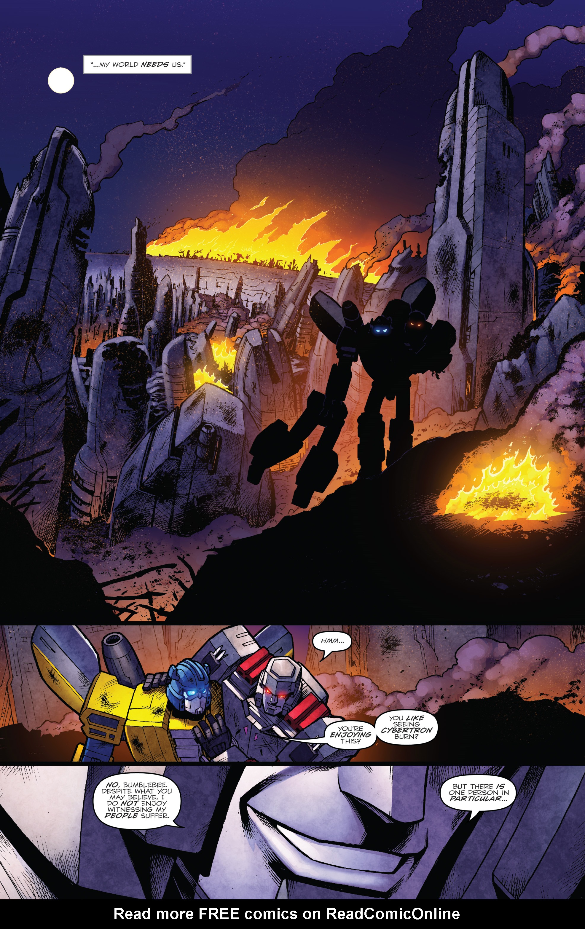 Read online The Transformers: Dark Cybertron Finale comic -  Issue # Full - 23