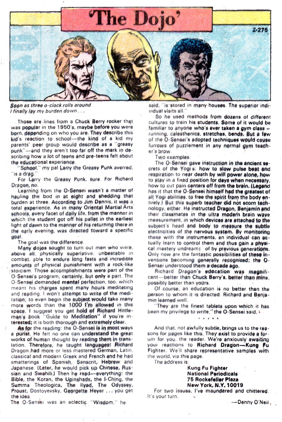 Read online Richard Dragon, Kung-Fu Fighter comic -  Issue #2 - 20