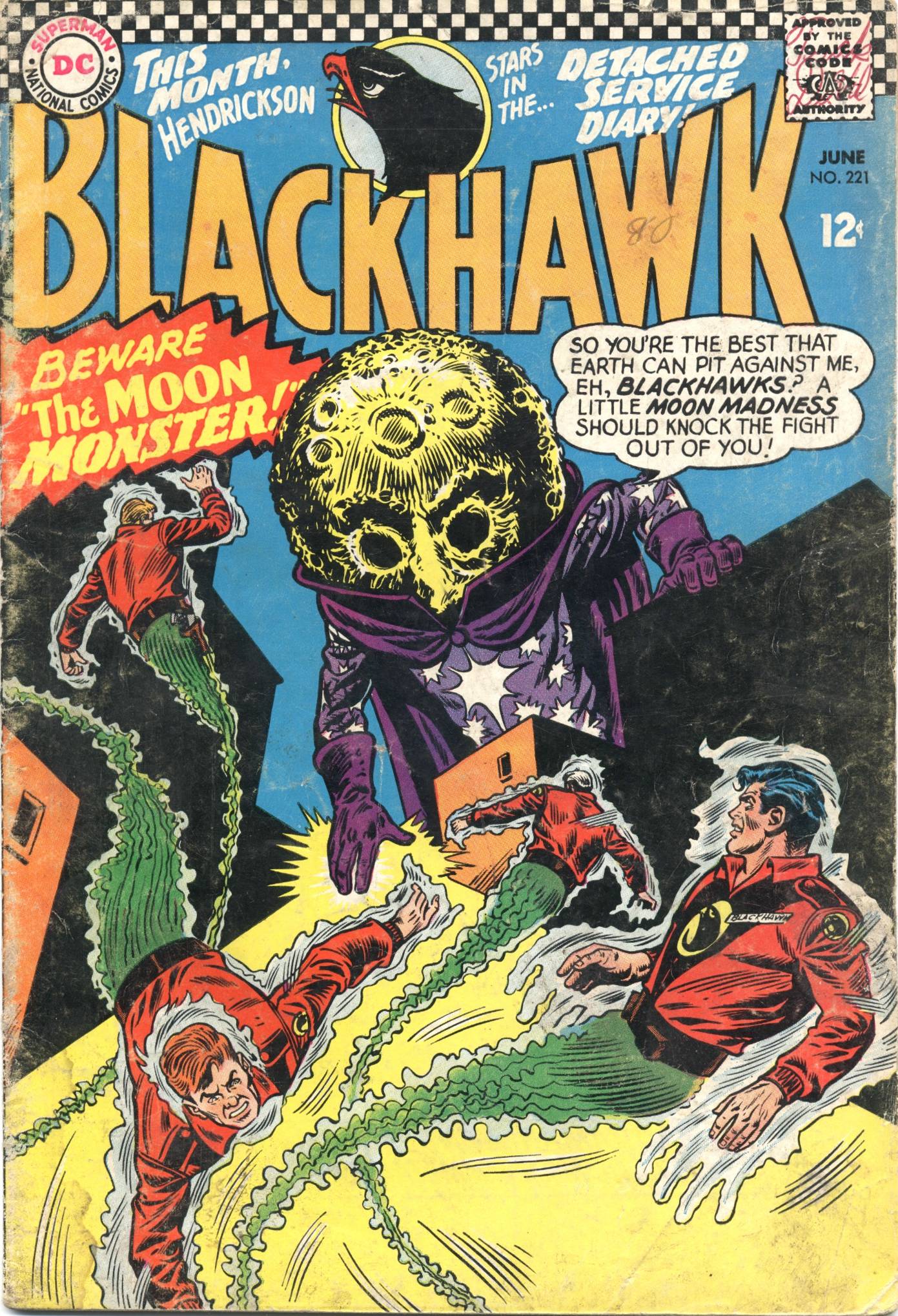 Read online Blackhawk (1957) comic -  Issue #221 - 1