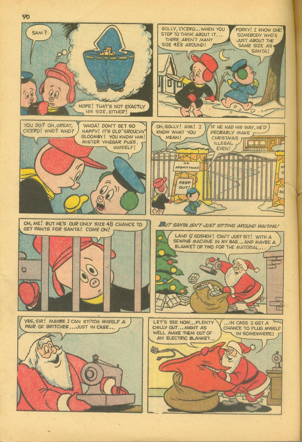 Read online Bugs Bunny's Christmas Funnies comic -  Issue # TPB 7 - 92