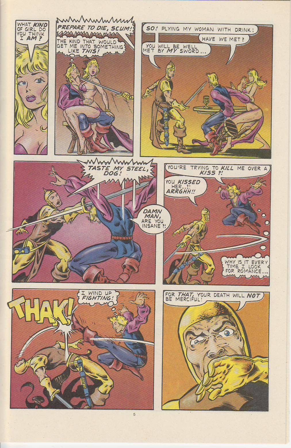 Read online The Last of the Viking Heroes comic -  Issue #4 - 7